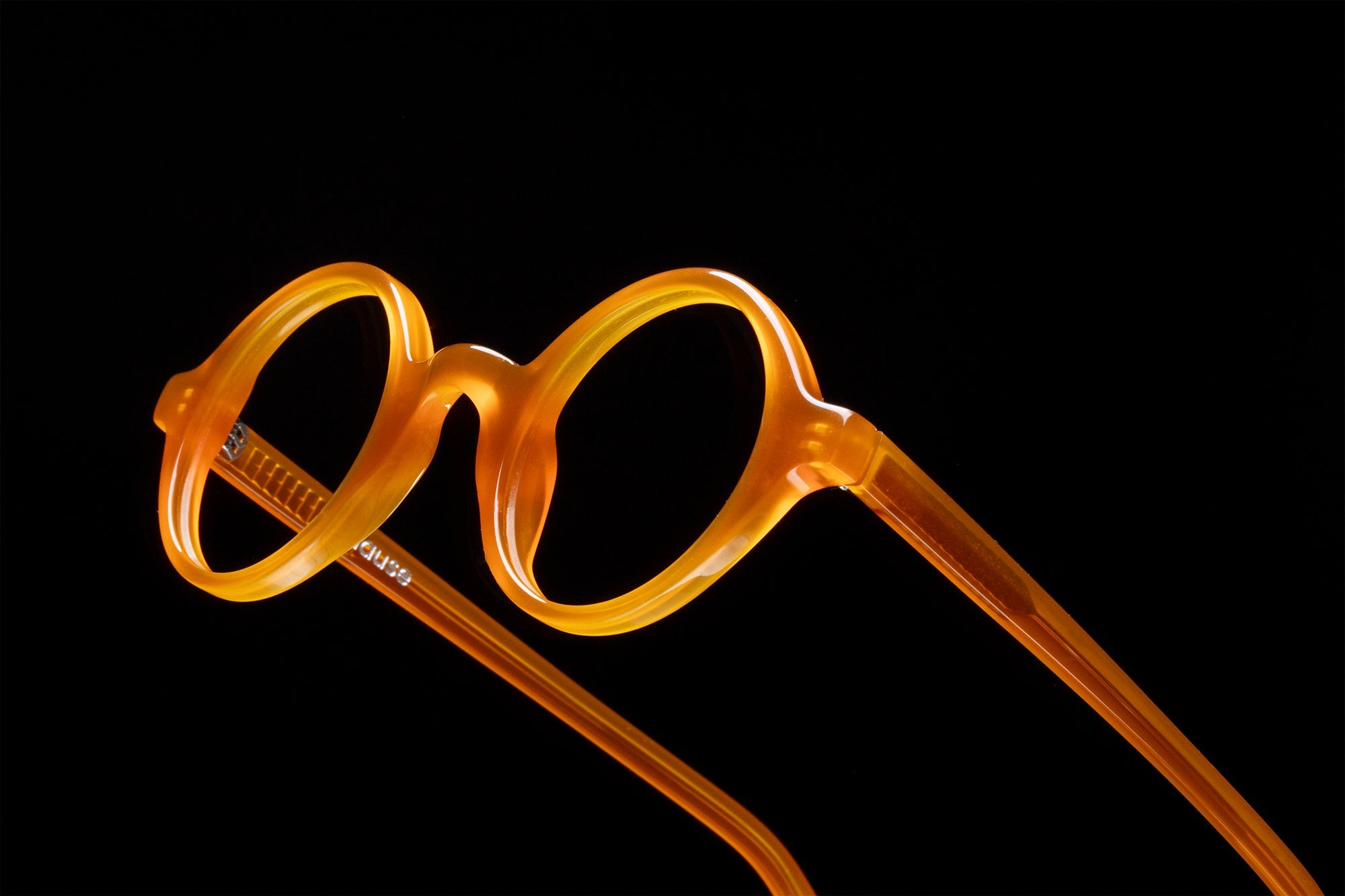 WINSTON Amber Round Frames — Acetate Eyewear | Lohause – lohause