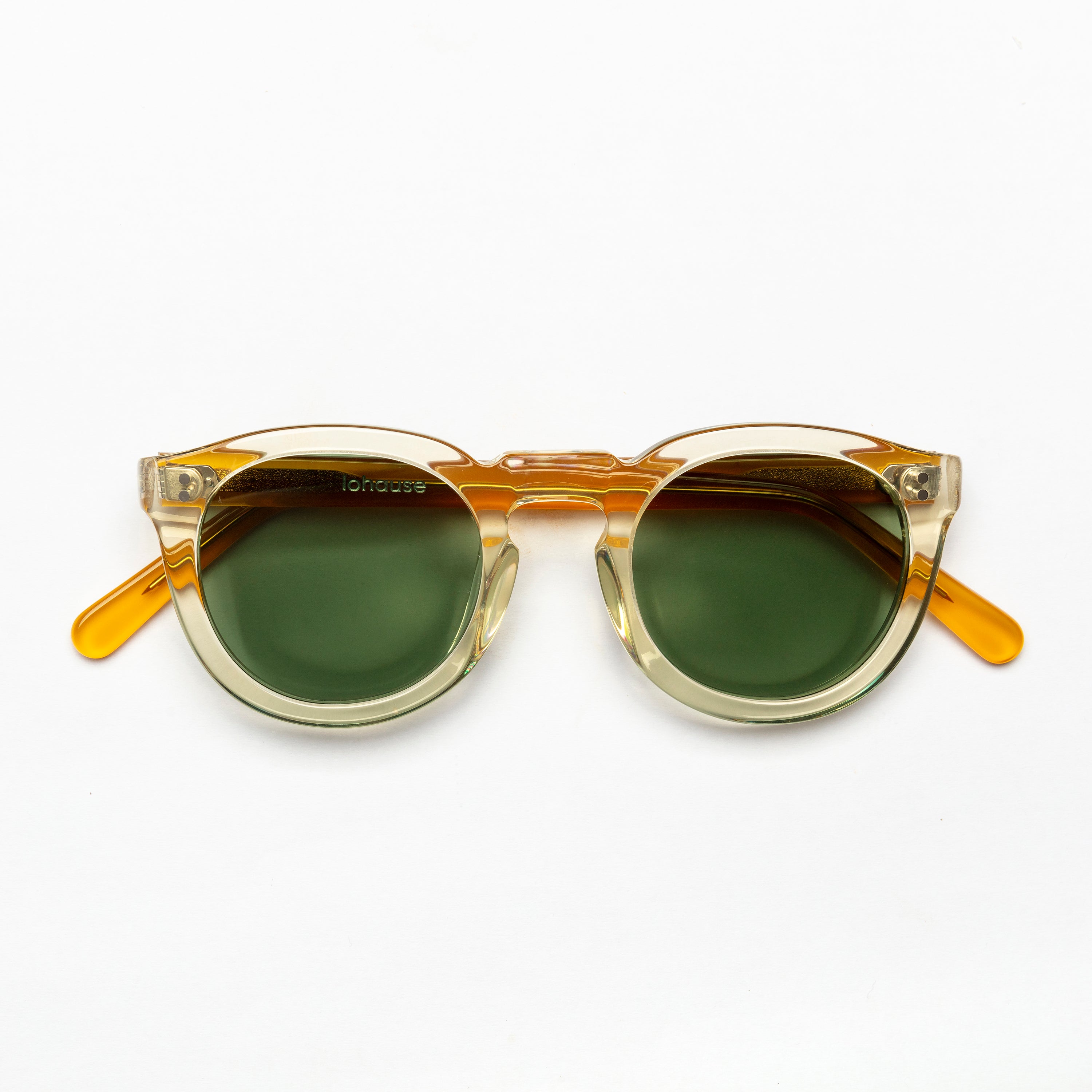 The Allen Paradox N3 Round-Square Acetate Sunglasses | lohause®