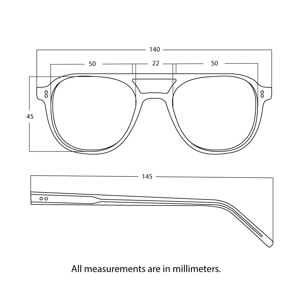 The Truman Noir Sunglasses