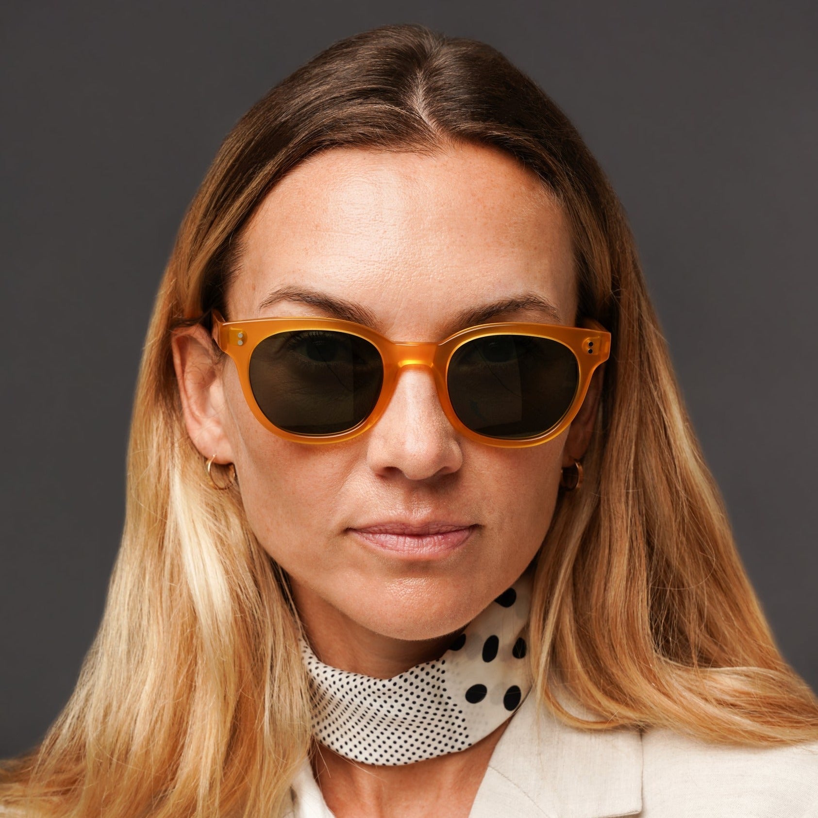 The Andy Yellow - Acetate Sunglasses | lohause®