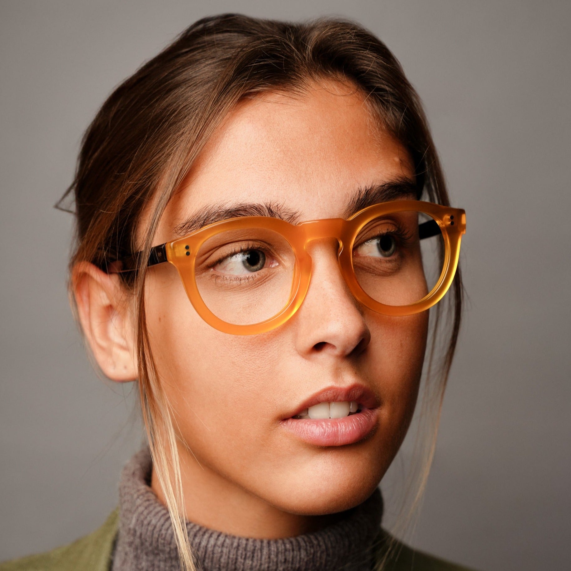 The Allen Paradox N2 — eyeglasses, Mazzucchelli 1849 acetate frame, round shape, Paradox N2 pattern.