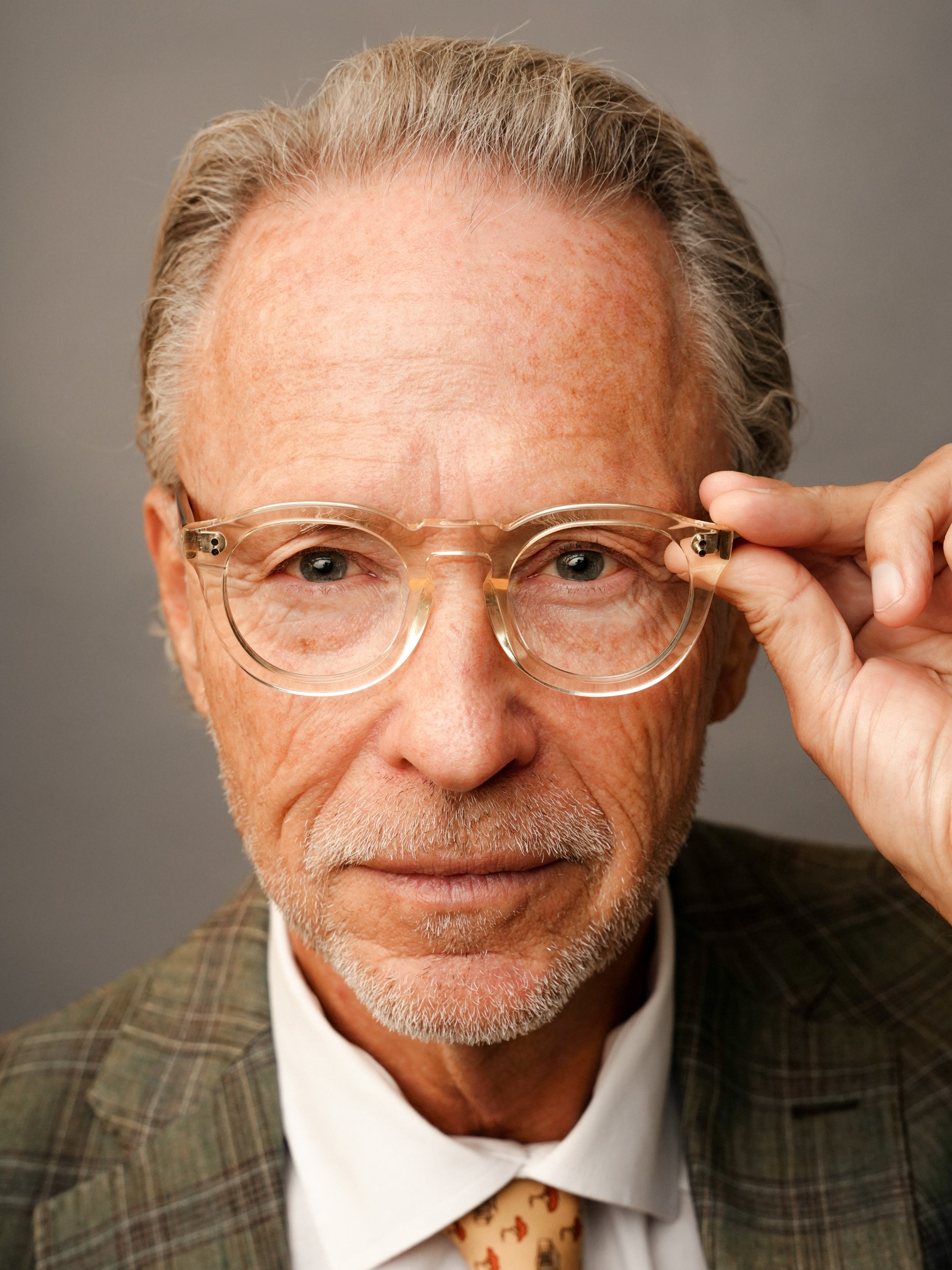 The Allen Paradox N3 — eyeglasses, Mazzucchelli 1849 acetate frame, round shape, Paradox N3 pattern.