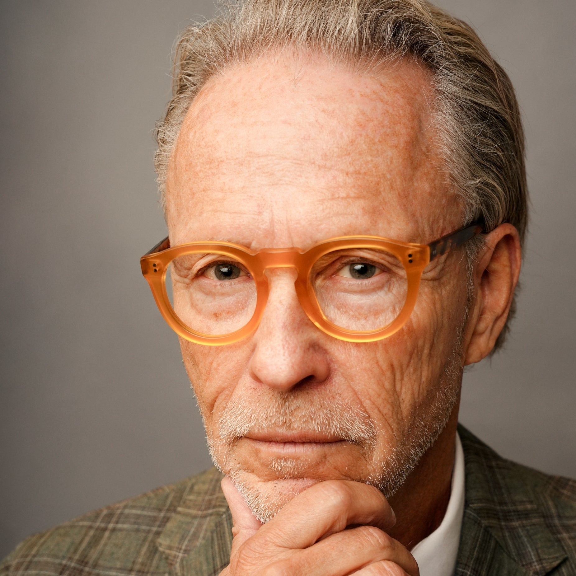 The Allen Paradox N4 — eyeglasses, Mazzucchelli 1849 acetate frame, round shape, Paradox N4 pattern.