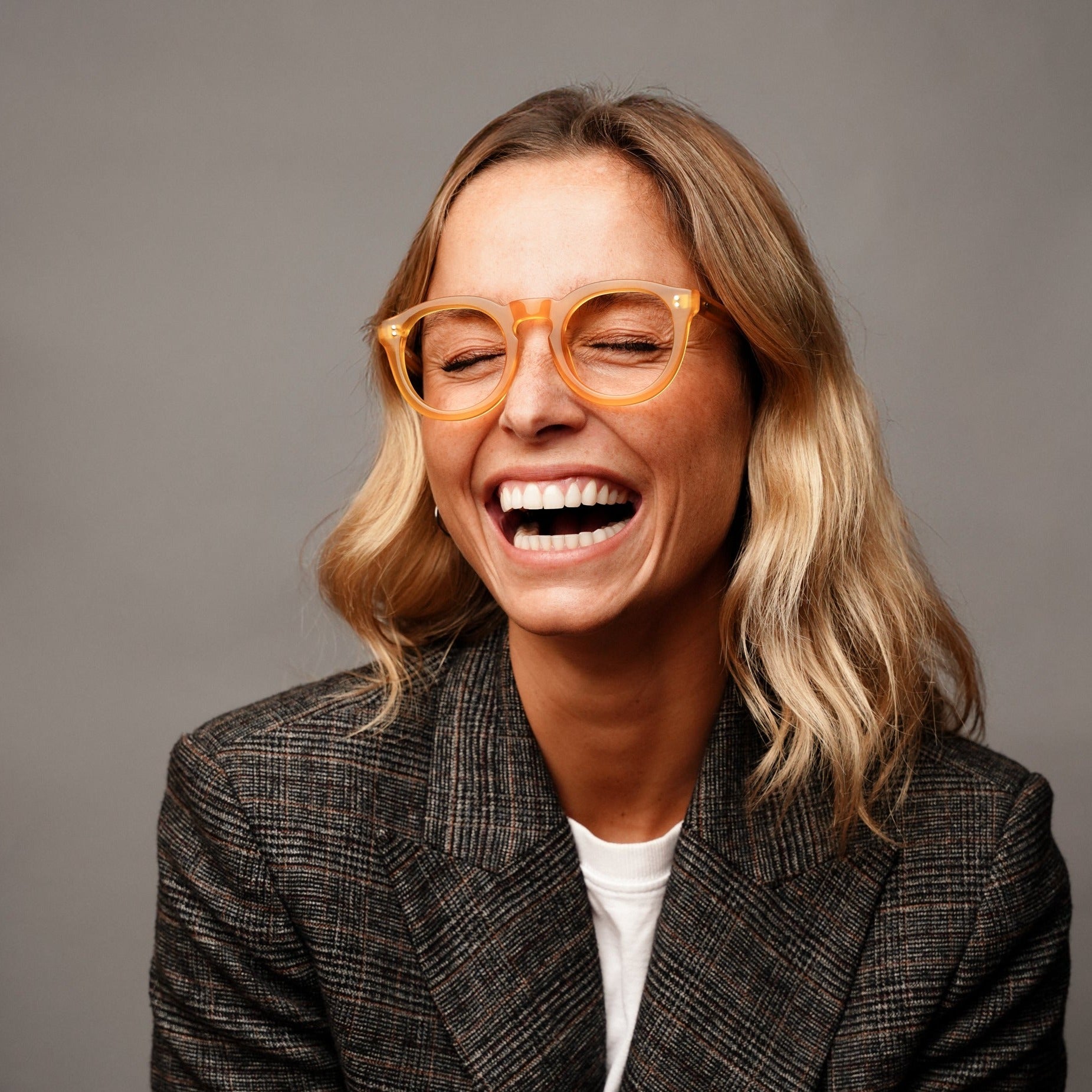 The Allen Paradox N4 — eyeglasses, Mazzucchelli 1849 acetate frame, round shape, Paradox N4 pattern.