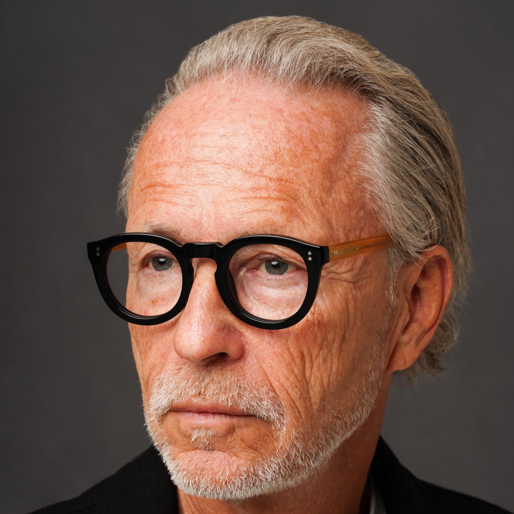 The Allen Paradox N6 — eyeglasses, Mazzucchelli 1849 acetate frame, round shape, Paradox N6 pattern.