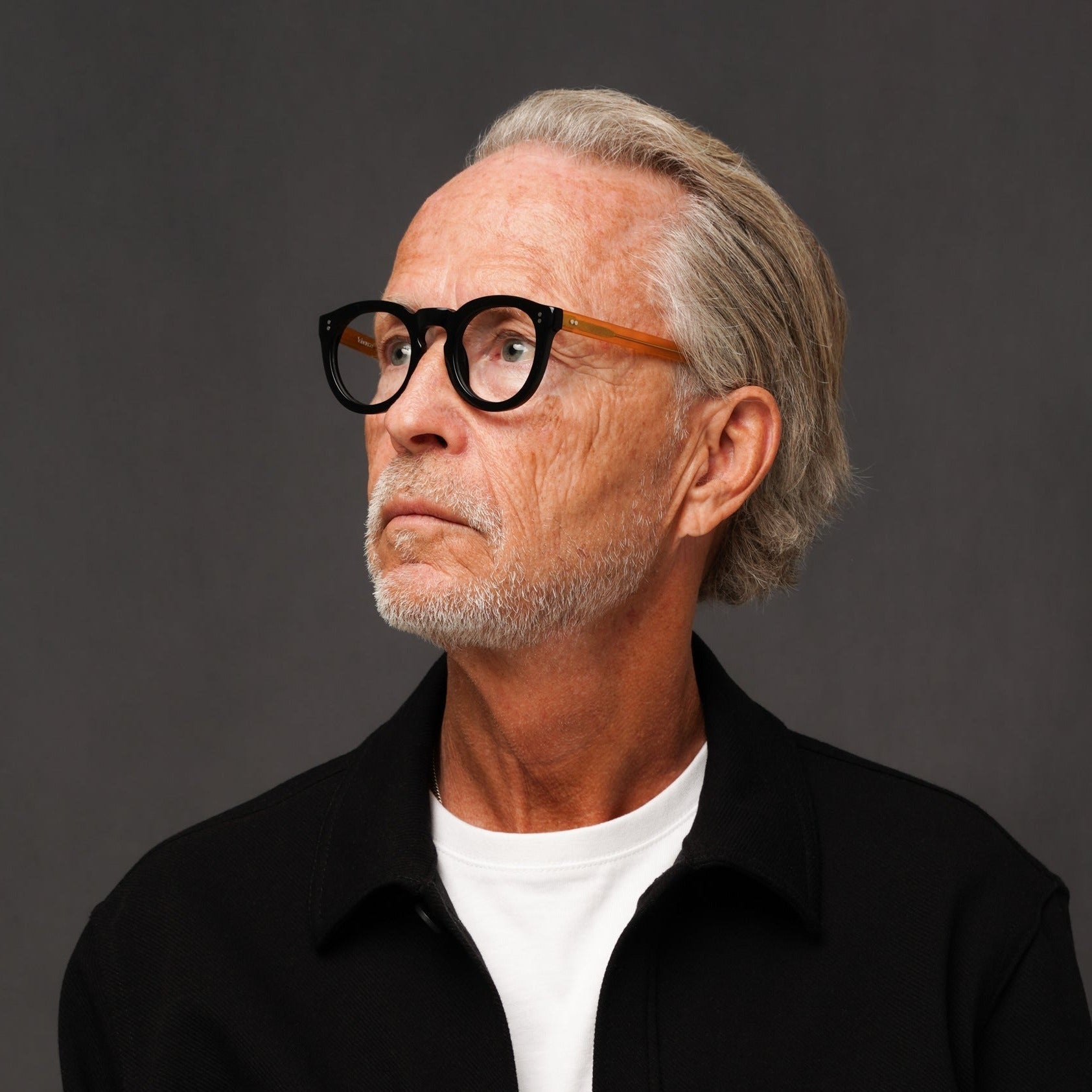 The Allen Paradox N6 — eyeglasses, Mazzucchelli 1849 acetate frame, round shape, Paradox N6 pattern.