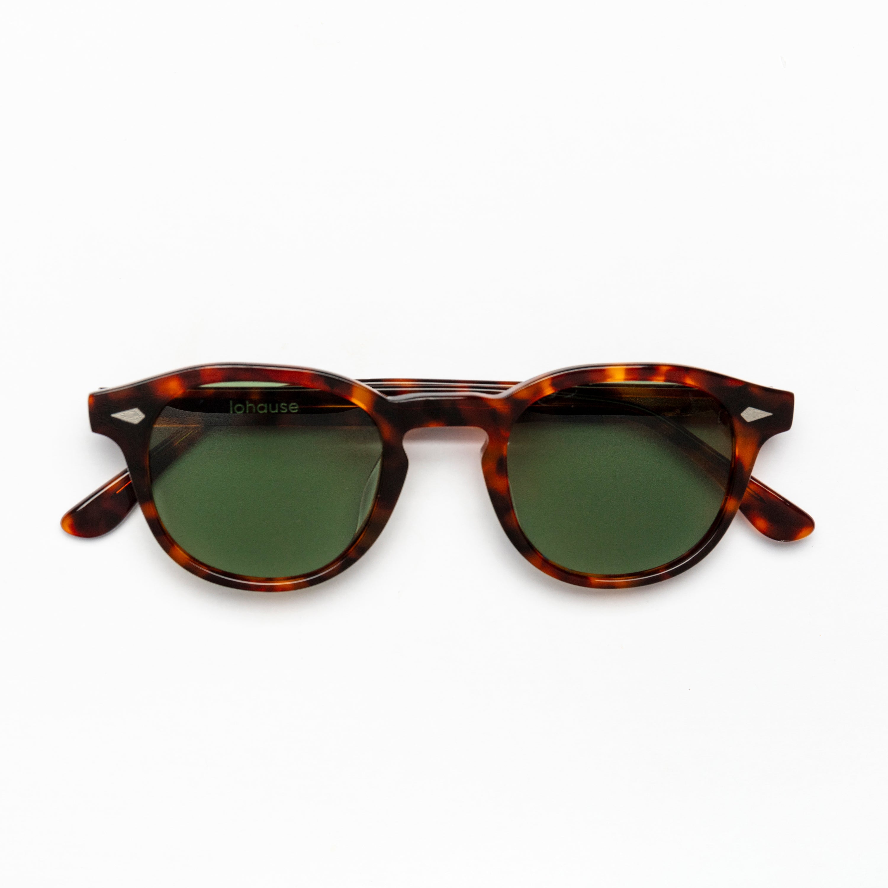 The Basquiat Tortoise Sunglasses, Mazzucchelli 1849 acetate frame, rounded square shape, in tortoise.