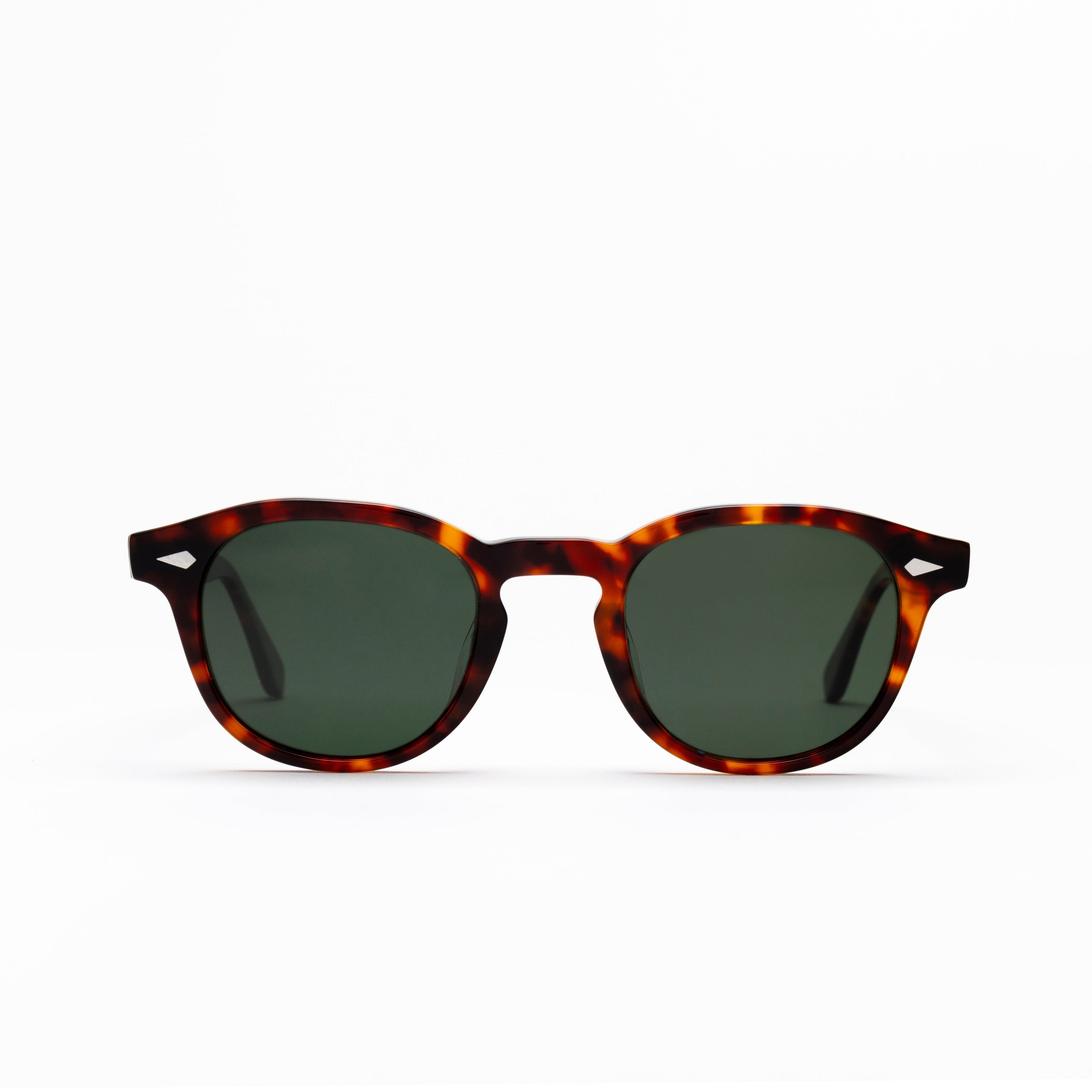 The Basquiat Tortoise Sunglasses, Mazzucchelli 1849 acetate frame, rounded square shape, in tortoise.