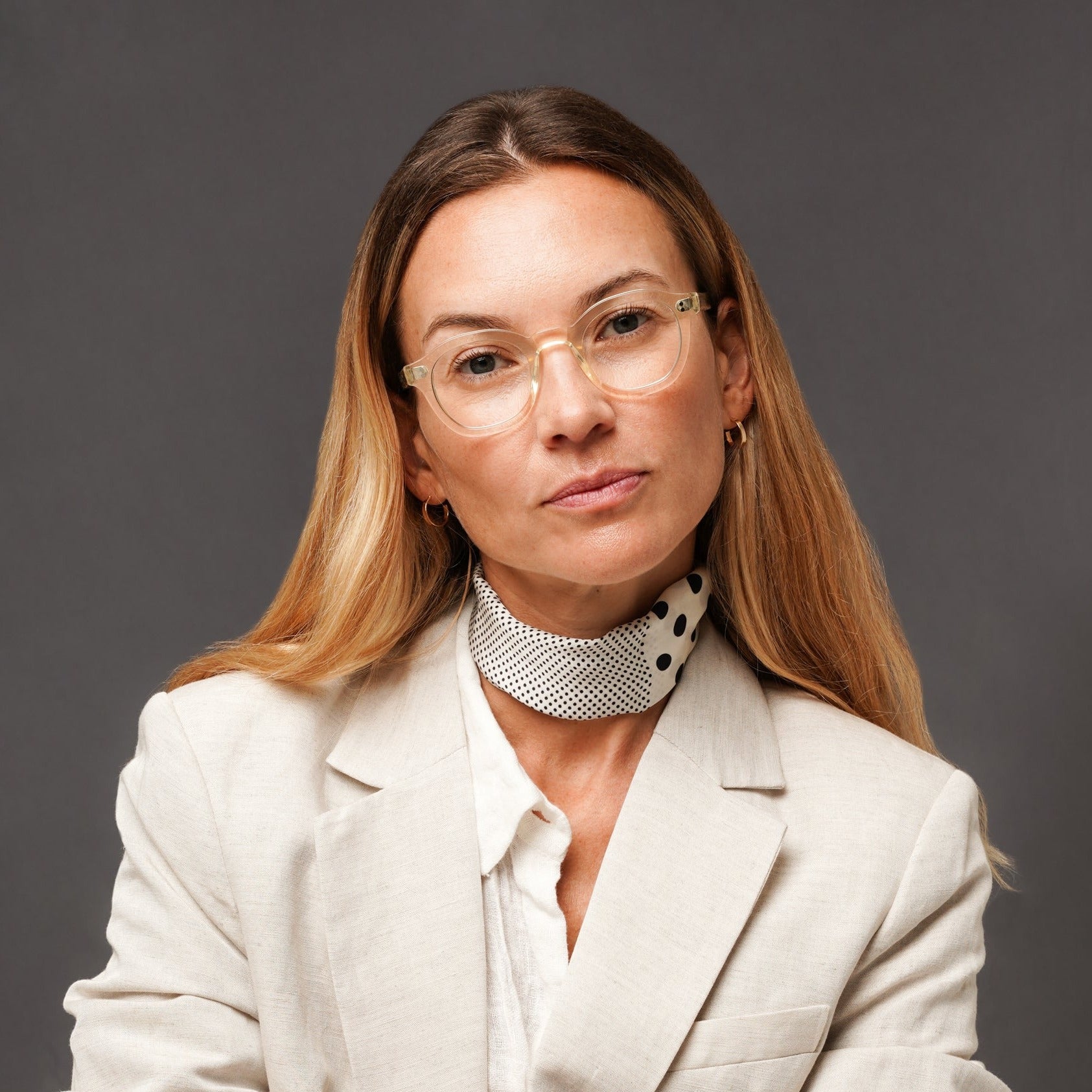 The Dean Paradox N1 — eyeglasses, Mazzucchelli 1849 acetate frame, round shape, Paradox N1 pattern.