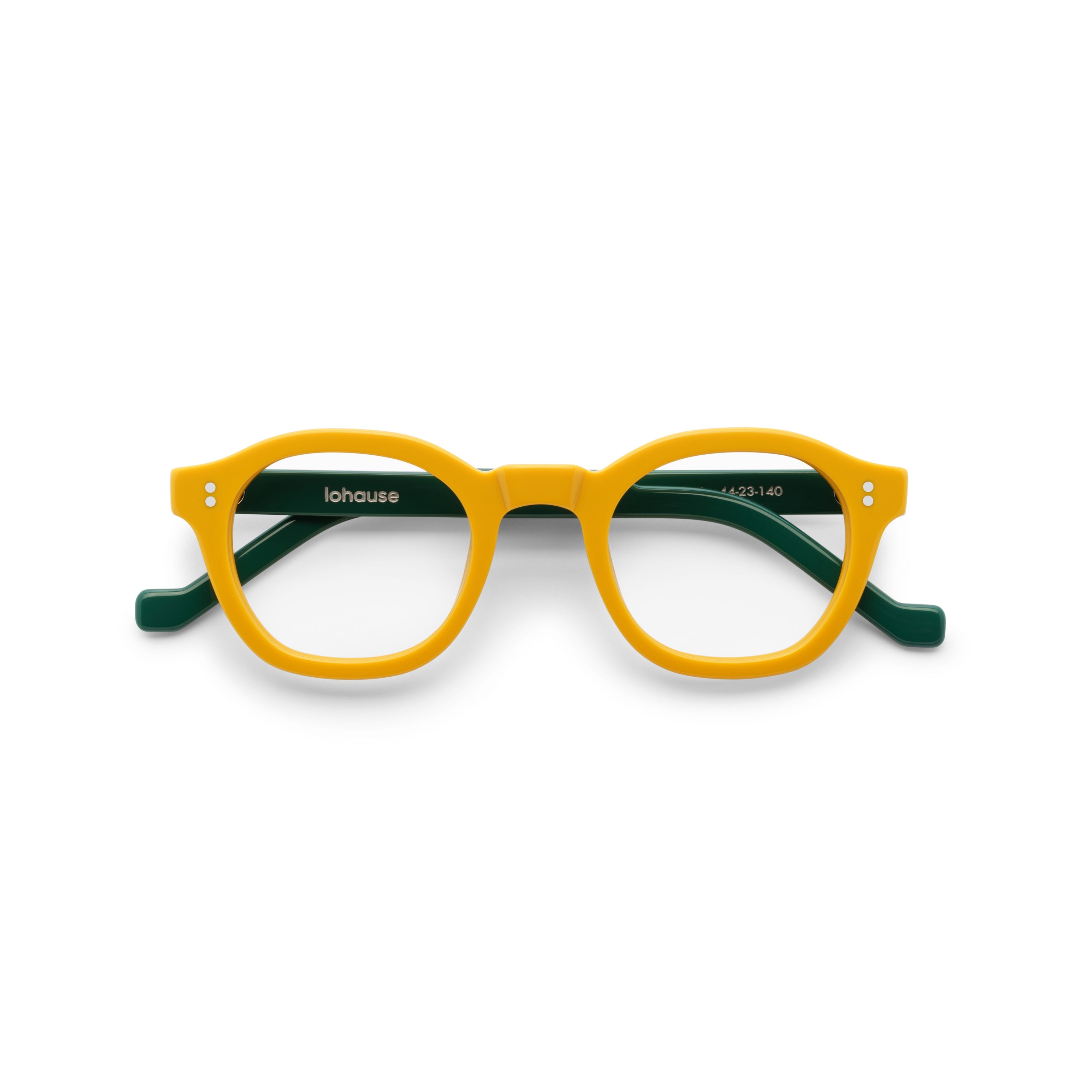 The Dean Belgravia — eyeglasses, Mazzucchelli 1849 acetate frame, round shape, Belgravia finish.