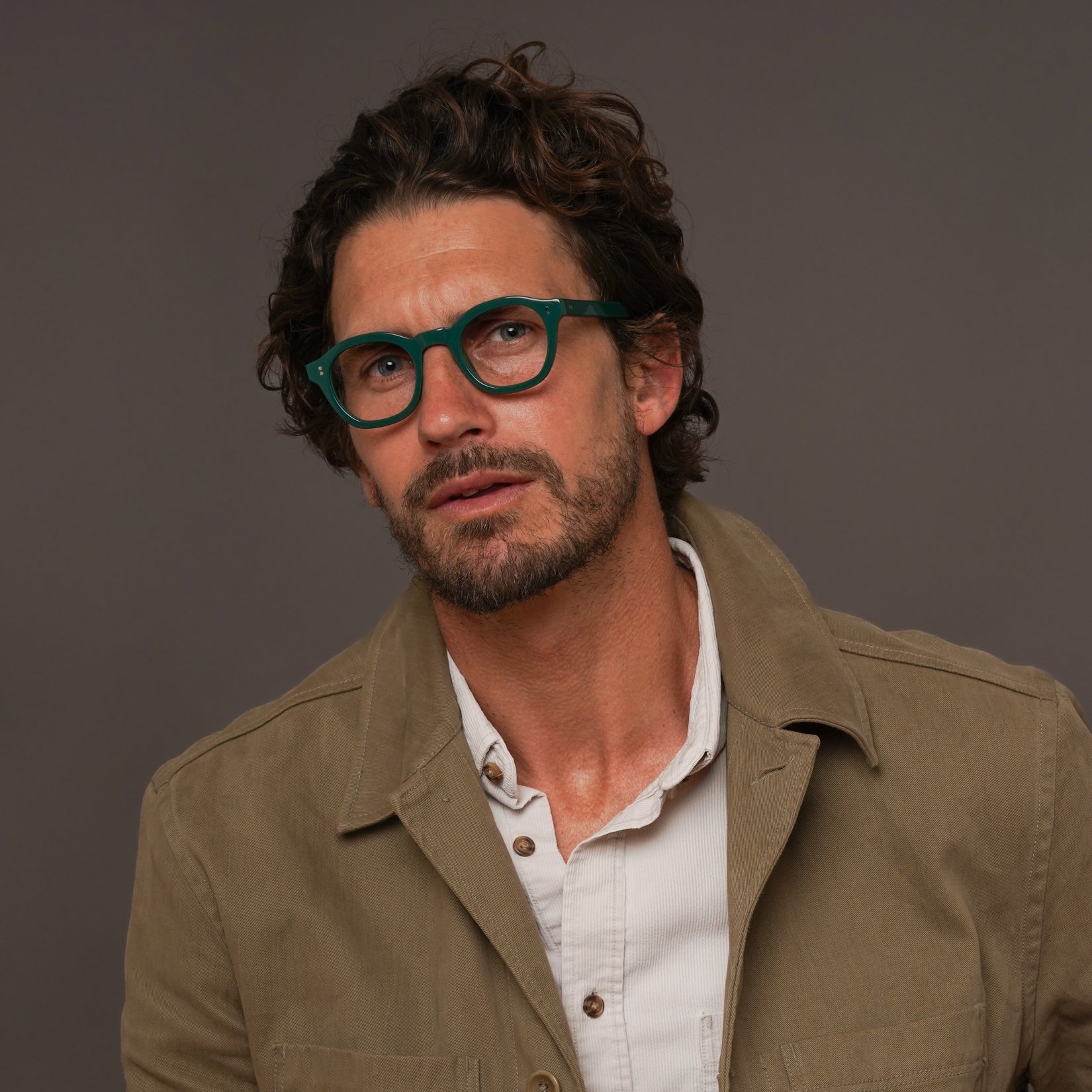 The Dean Montpelier — eyeglasses, Mazzucchelli 1849 acetate frame, round shape, Montpelier finish.