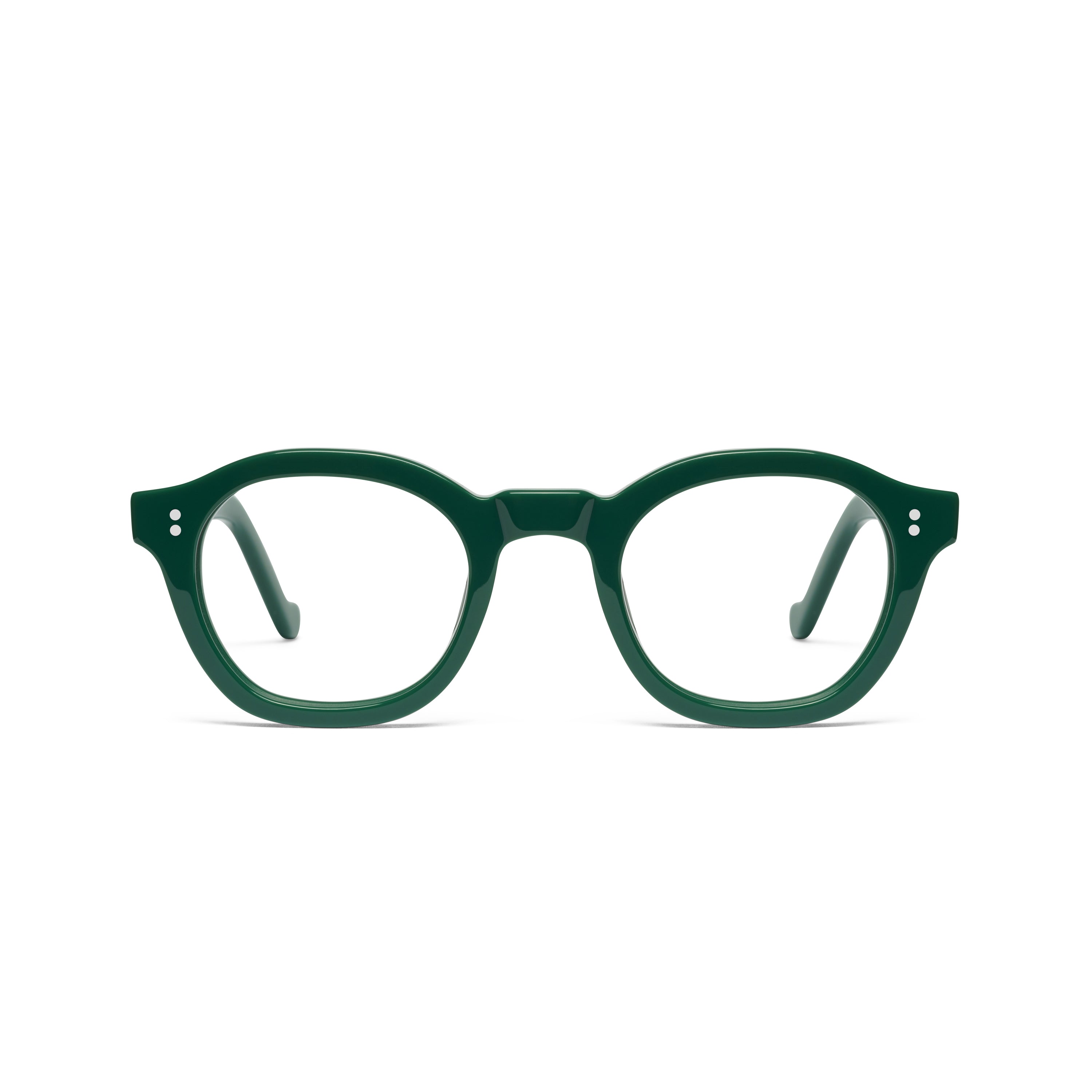 The Dean Montpelier — eyeglasses, Mazzucchelli 1849 acetate frame, round shape, Montpelier finish.