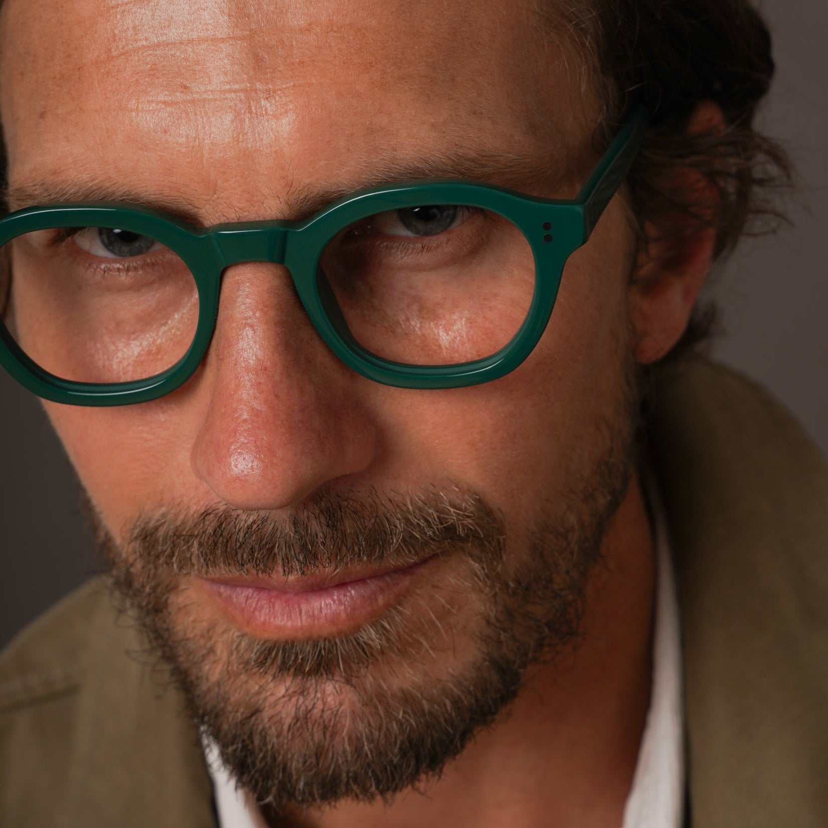 The Dean Montpelier — eyeglasses, Mazzucchelli 1849 acetate frame, round shape, Montpelier finish.