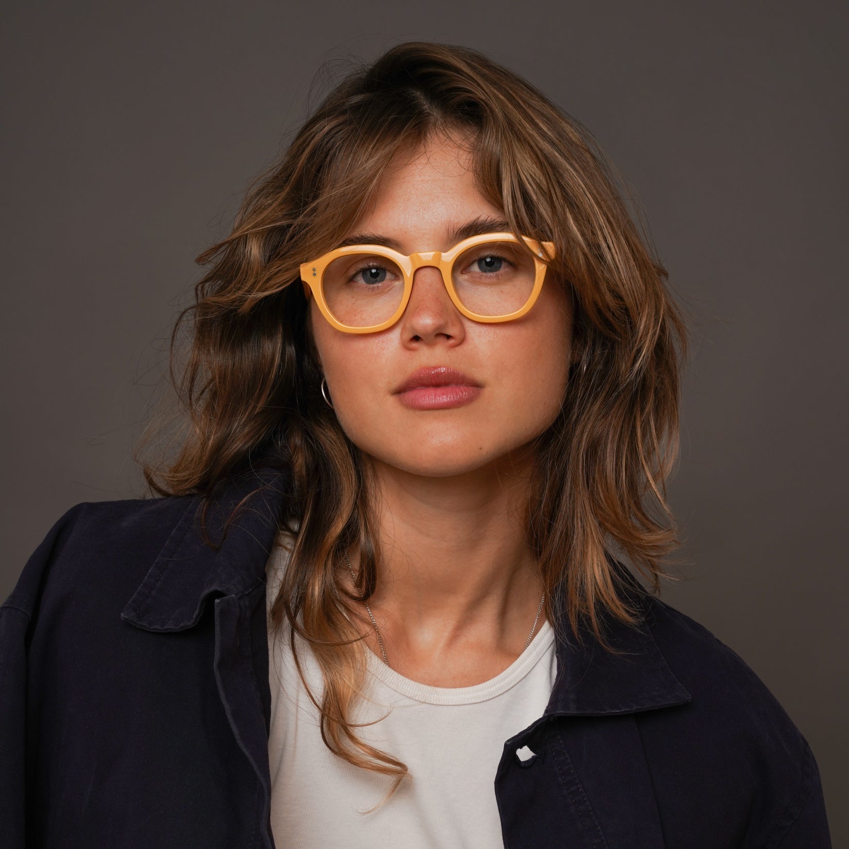 The Dean Panarea — eyeglasses, Mazzucchelli 1849 acetate frame, round shape, Panarea finish.