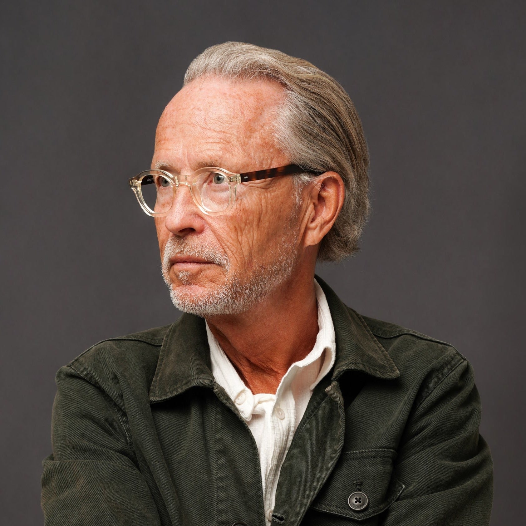 The Dean Paradox N1 — eyeglasses, Mazzucchelli 1849 acetate frame, round shape, Paradox N1 pattern.