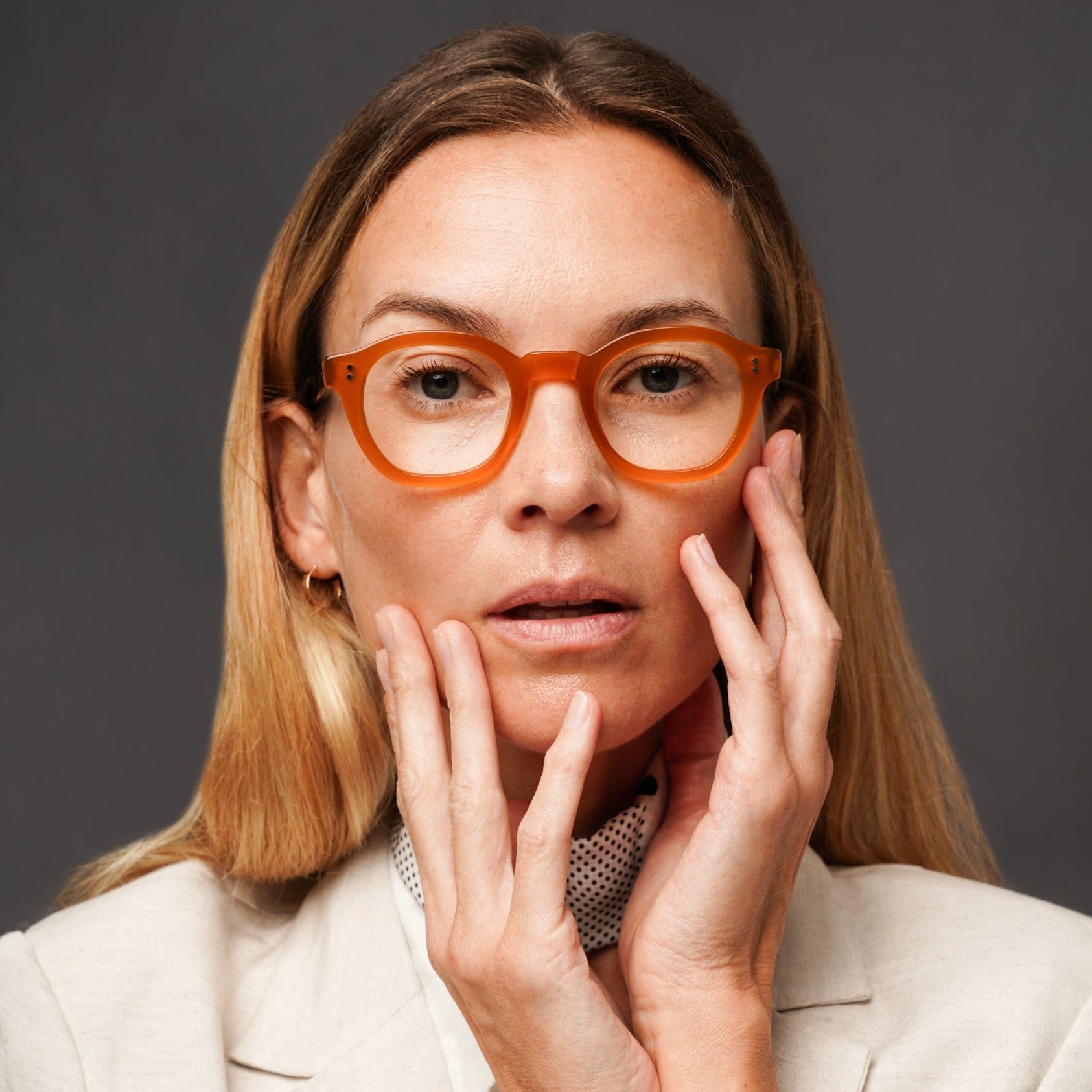 The Dean Paradox N5 — eyeglasses, Mazzucchelli 1849 acetate frame, round shape, Paradox N5 pattern.
