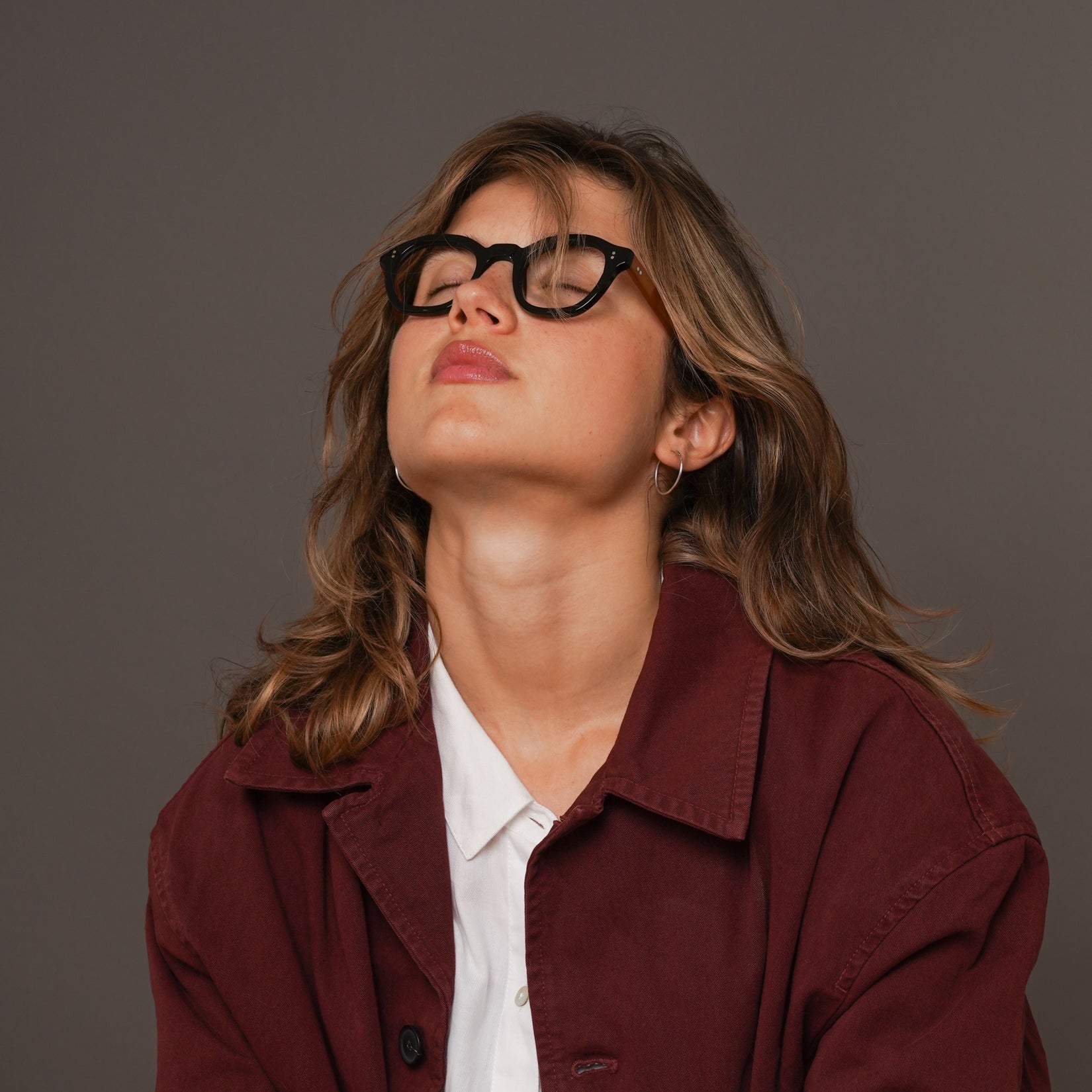 The Dean Paradox N6 — eyeglasses, Mazzucchelli 1849 acetate frame, round shape, Paradox N6 pattern.