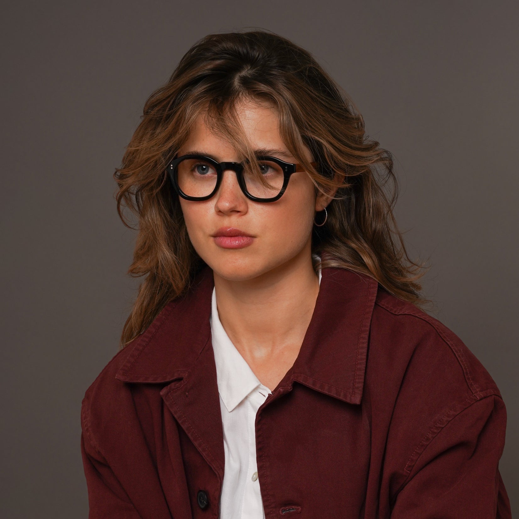 The Dean Paradox N6 — eyeglasses, Mazzucchelli 1849 acetate frame, round shape, Paradox N6 pattern.