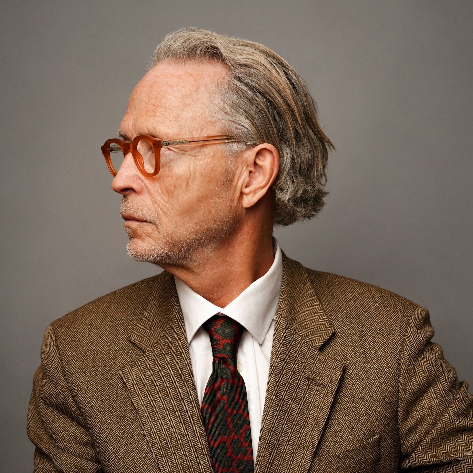 The Dean Paradox N8 — eyeglasses, Mazzucchelli 1849 acetate frame, round shape, Paradox N8 pattern.