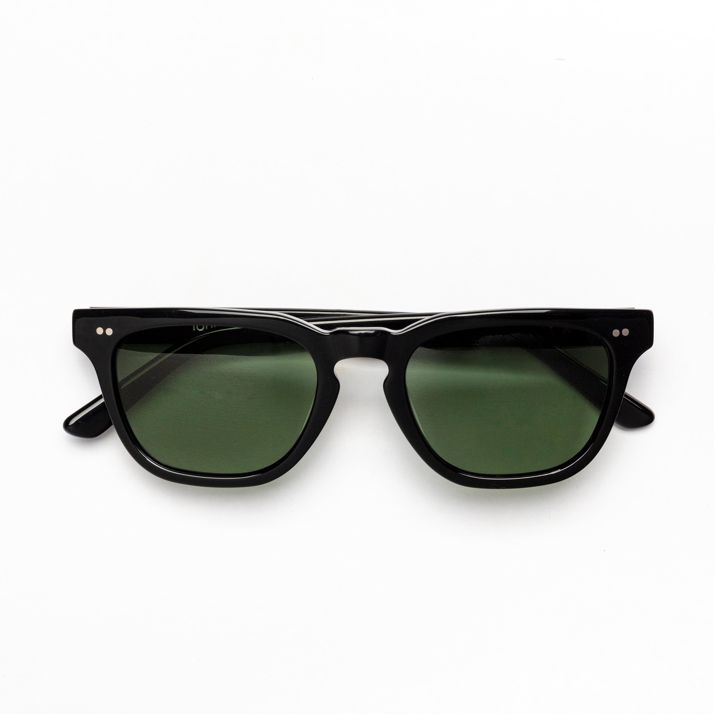 The Dylan Noir - Square Acetate Sunglasses | lohause®