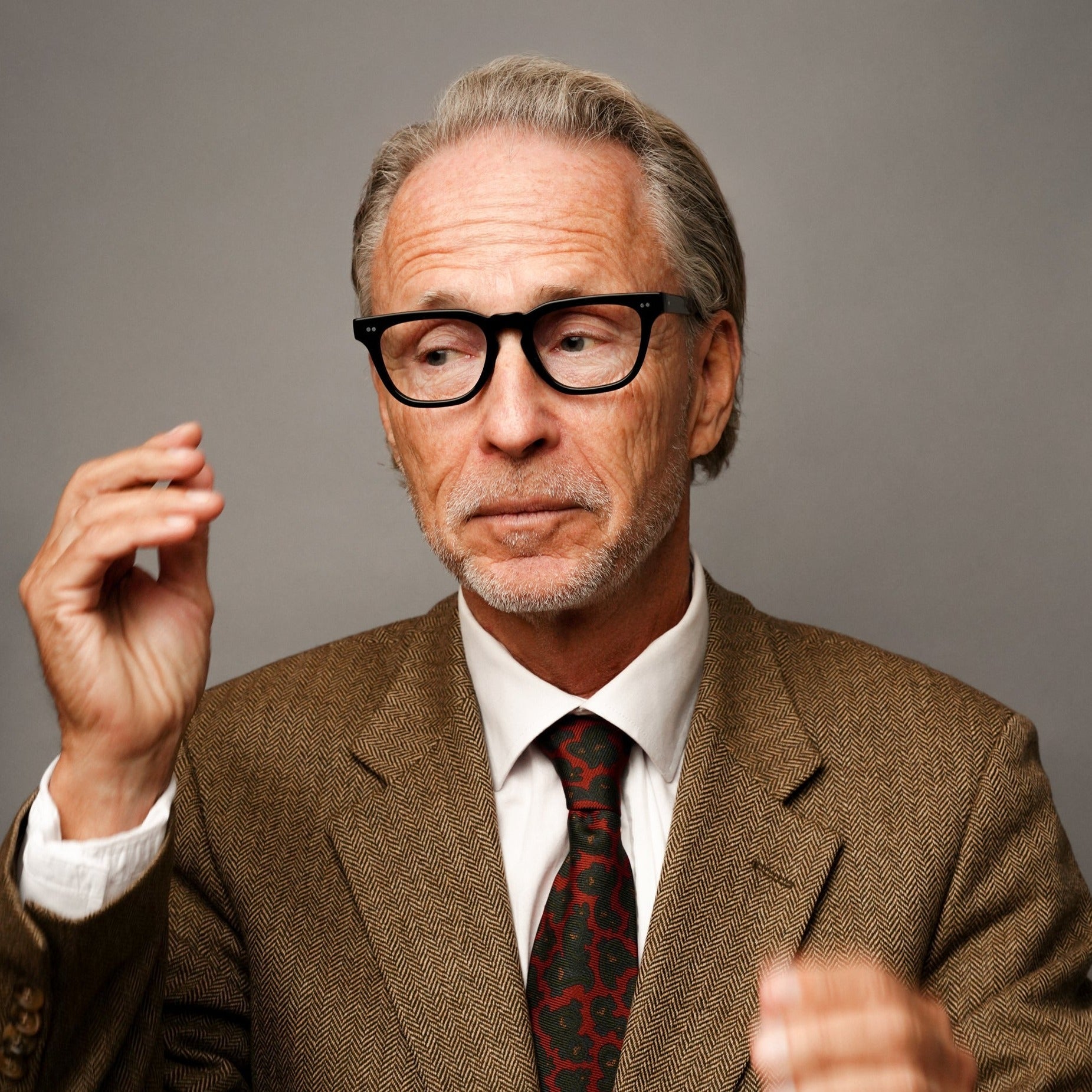 The Dylan Noir — eyeglasses, Mazzucchelli 1849 acetate frame, round shape, in black.