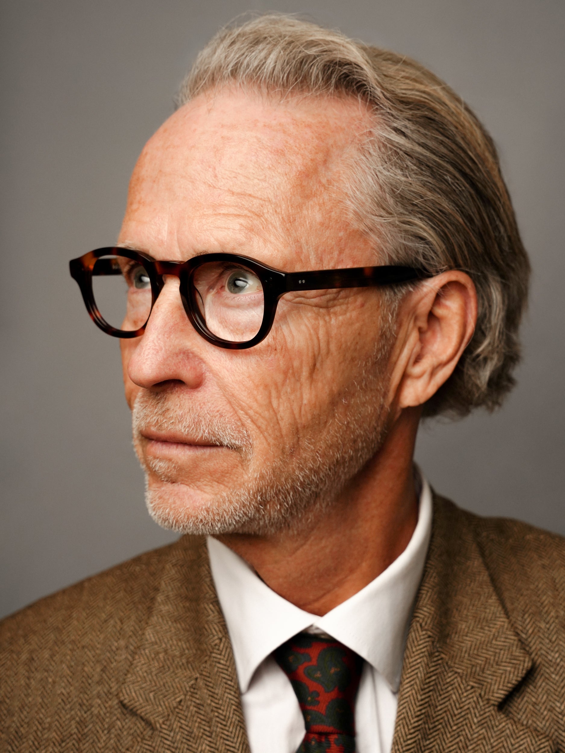 The Evans Tortoise — eyeglasses, Mazzucchelli 1849 acetate frame, round shape, in tortoise.