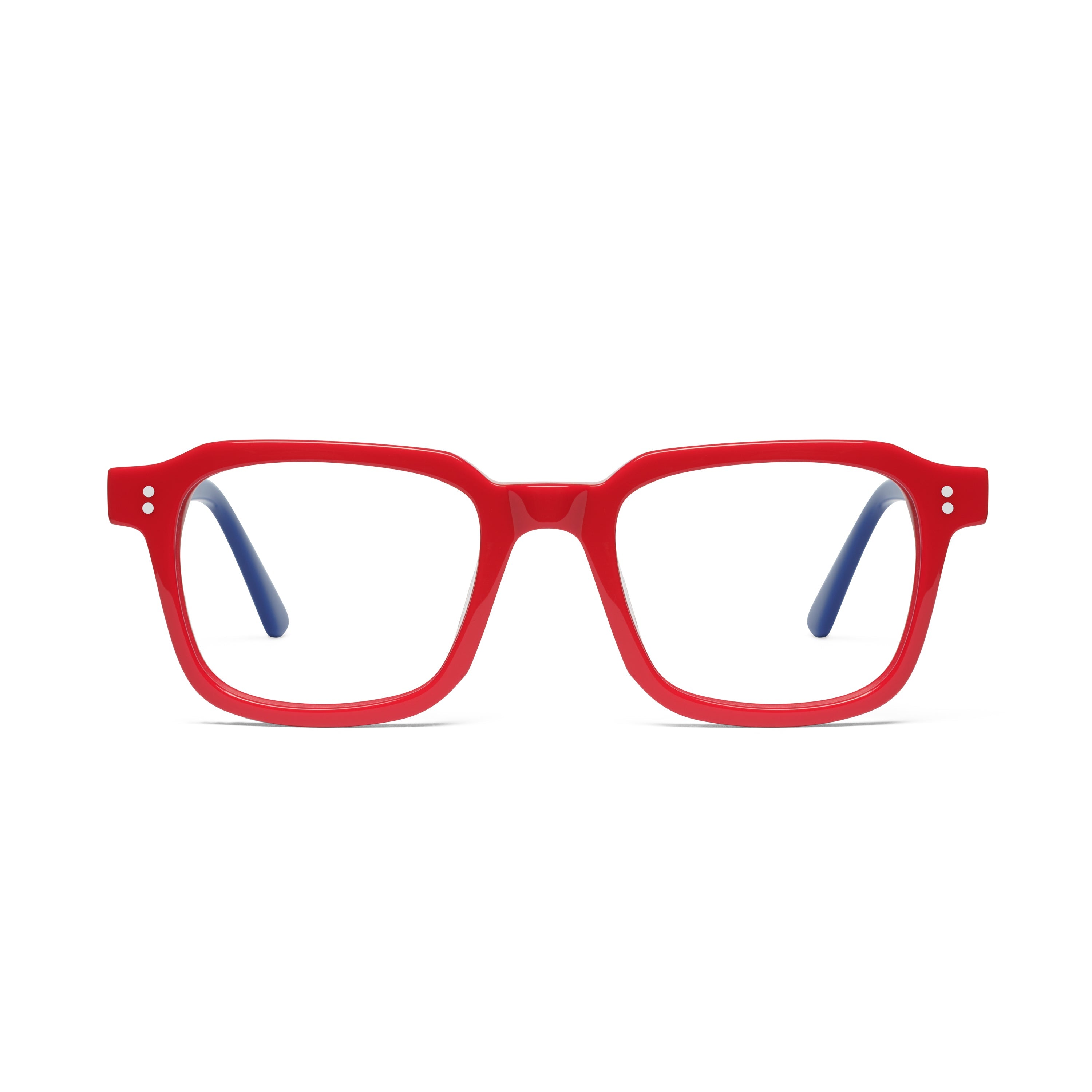The Hoffman Dubuffet — eyeglasses, Mazzucchelli 1849 acetate frame, square shape, Dubuffet finish.