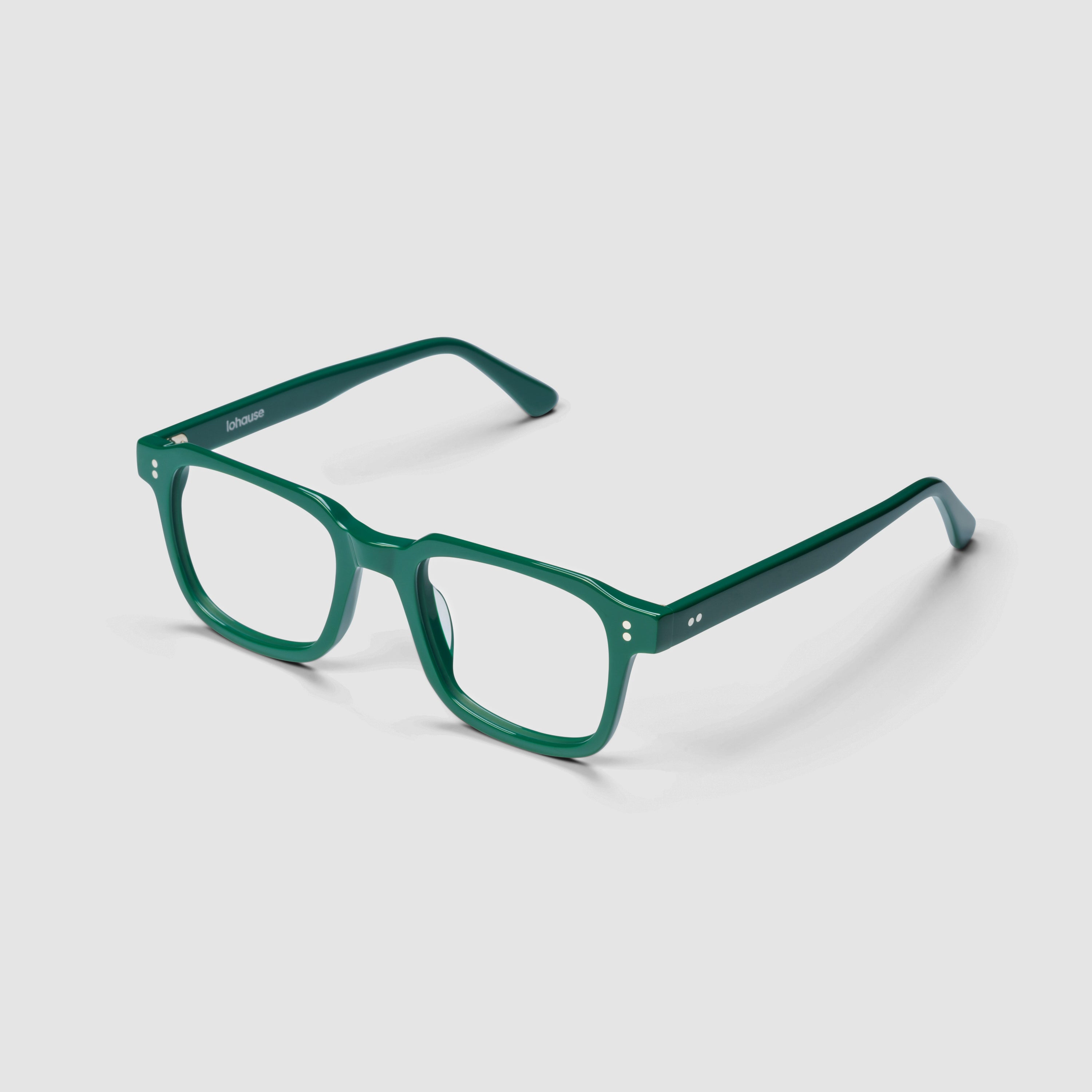 The Hoffman Montpelier — eyeglasses, Mazzucchelli 1849 acetate frame, square shape, Montpelier finish.