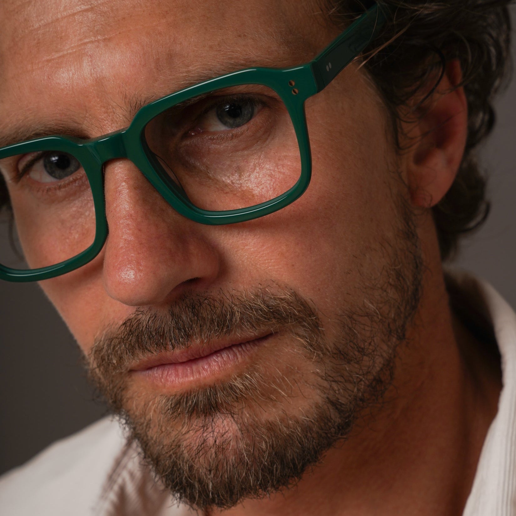 The Hoffman Montpelier — eyeglasses, Mazzucchelli 1849 acetate frame, square shape, Montpelier finish.