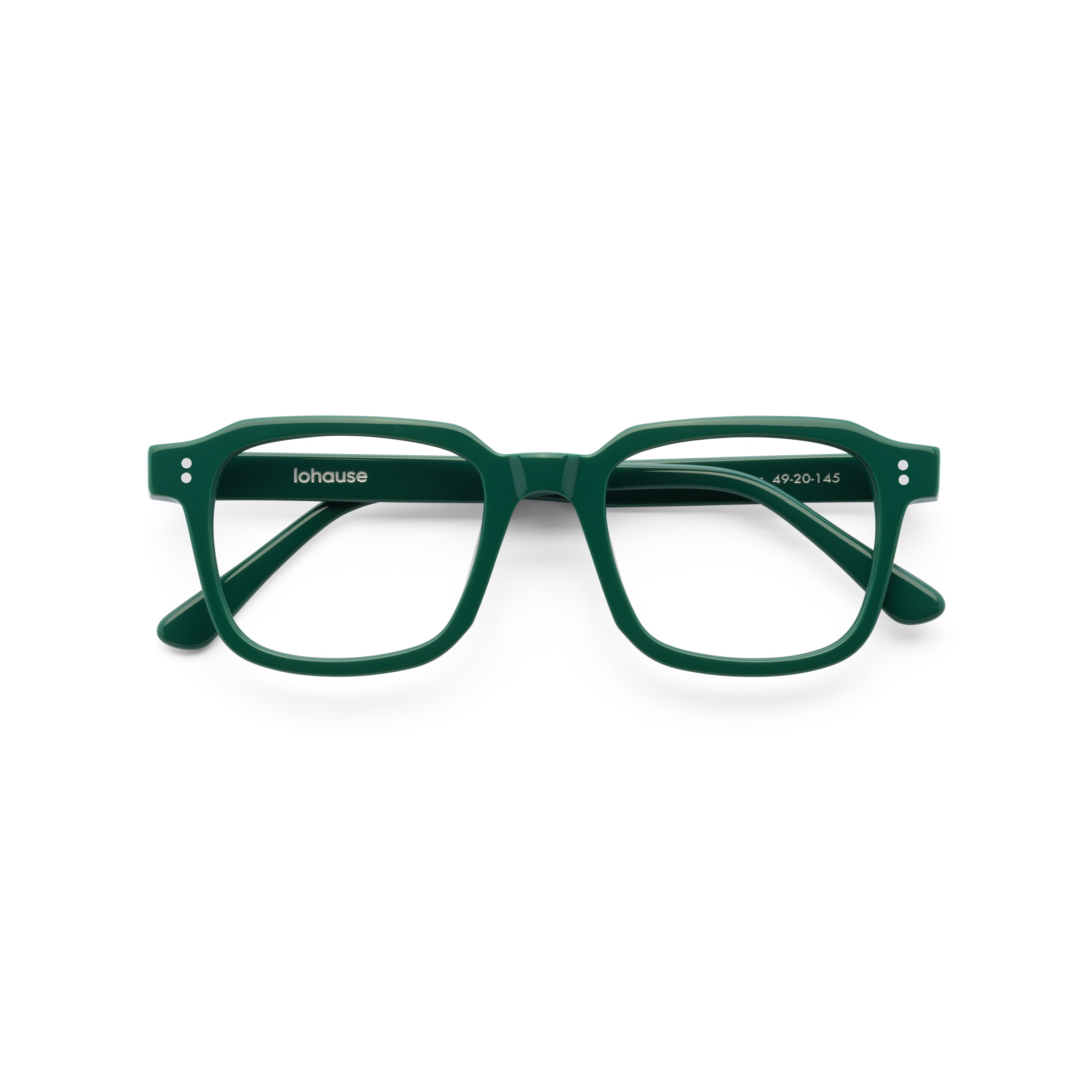 The Hoffman Montpelier — eyeglasses, Mazzucchelli 1849 acetate frame, square shape, Montpelier finish.