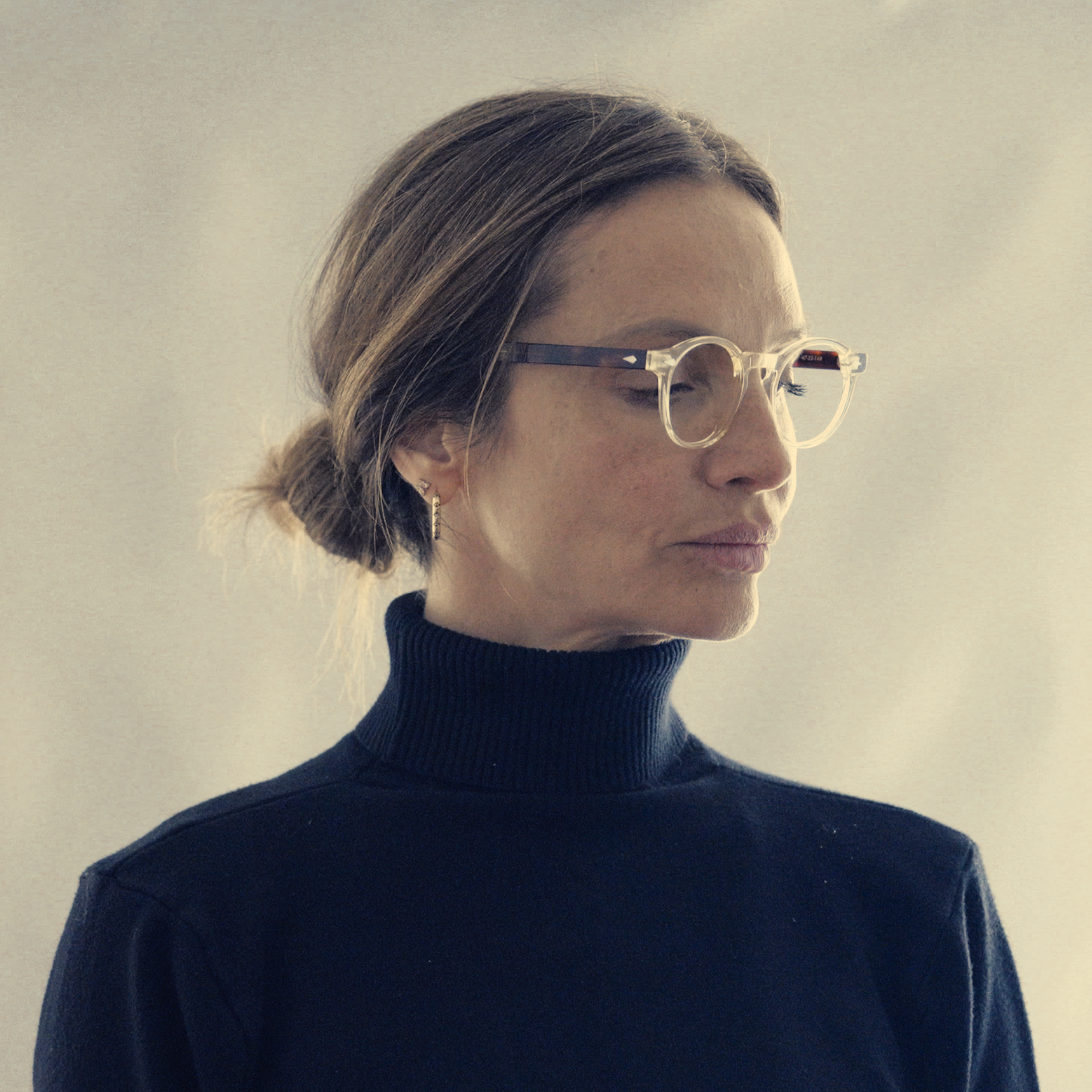 The Picasso Paradox N1 — eyeglasses, Mazzucchelli 1849 acetate frame, round shape, Paradox N1 pattern.