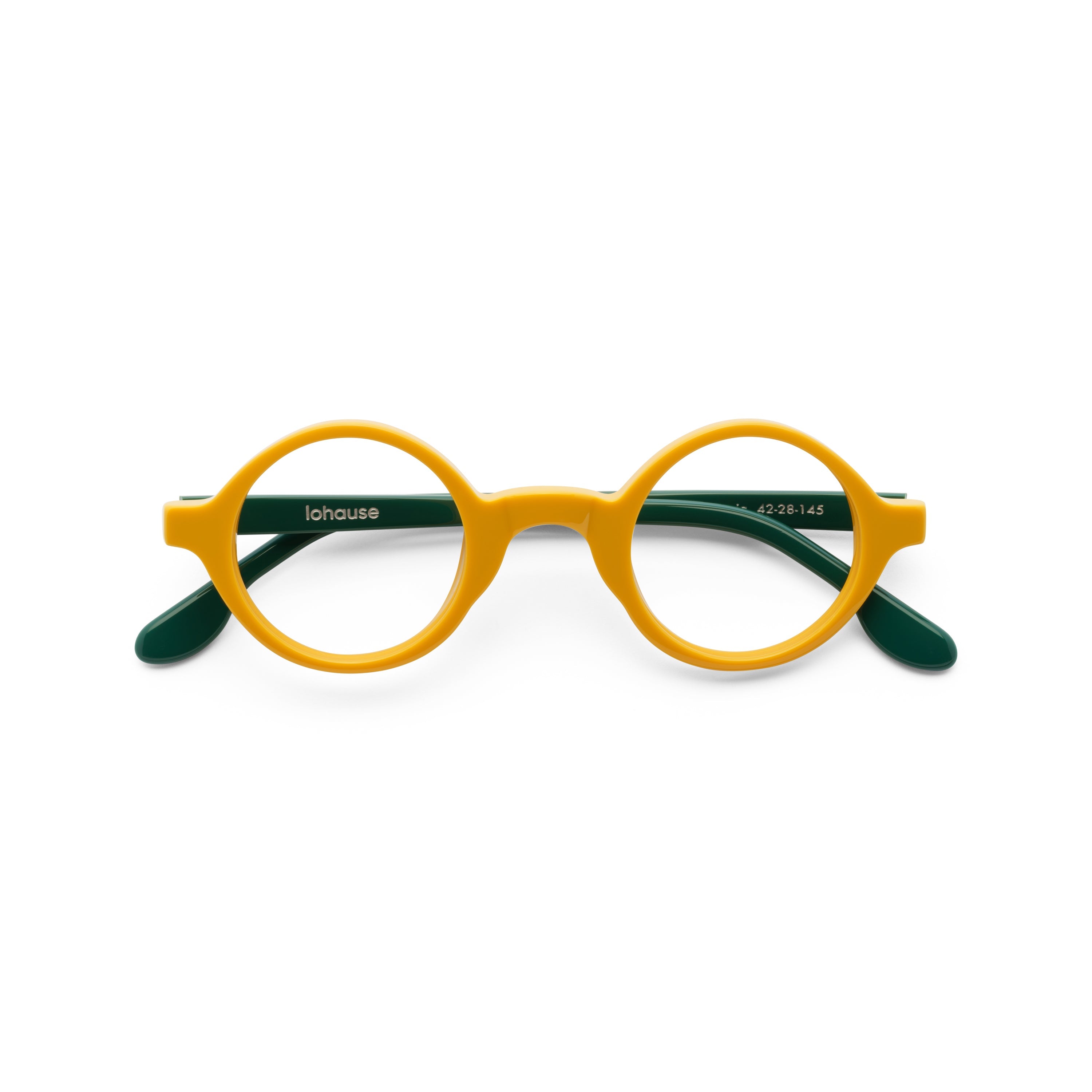 The Winston Belgravia — eyeglasses, Mazzucchelli 1849 acetate frame, round shape, Belgravia finish.