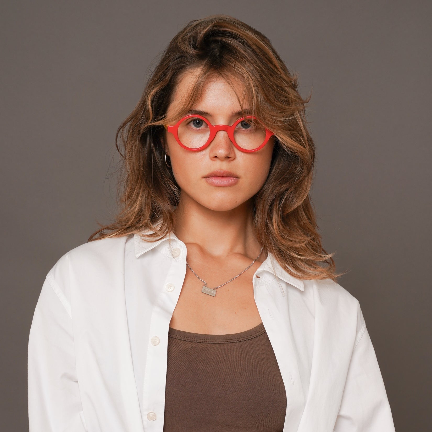 The Winston Bellagio — eyeglasses, Mazzucchelli 1849 acetate frame, round shape, Bellagio finish.