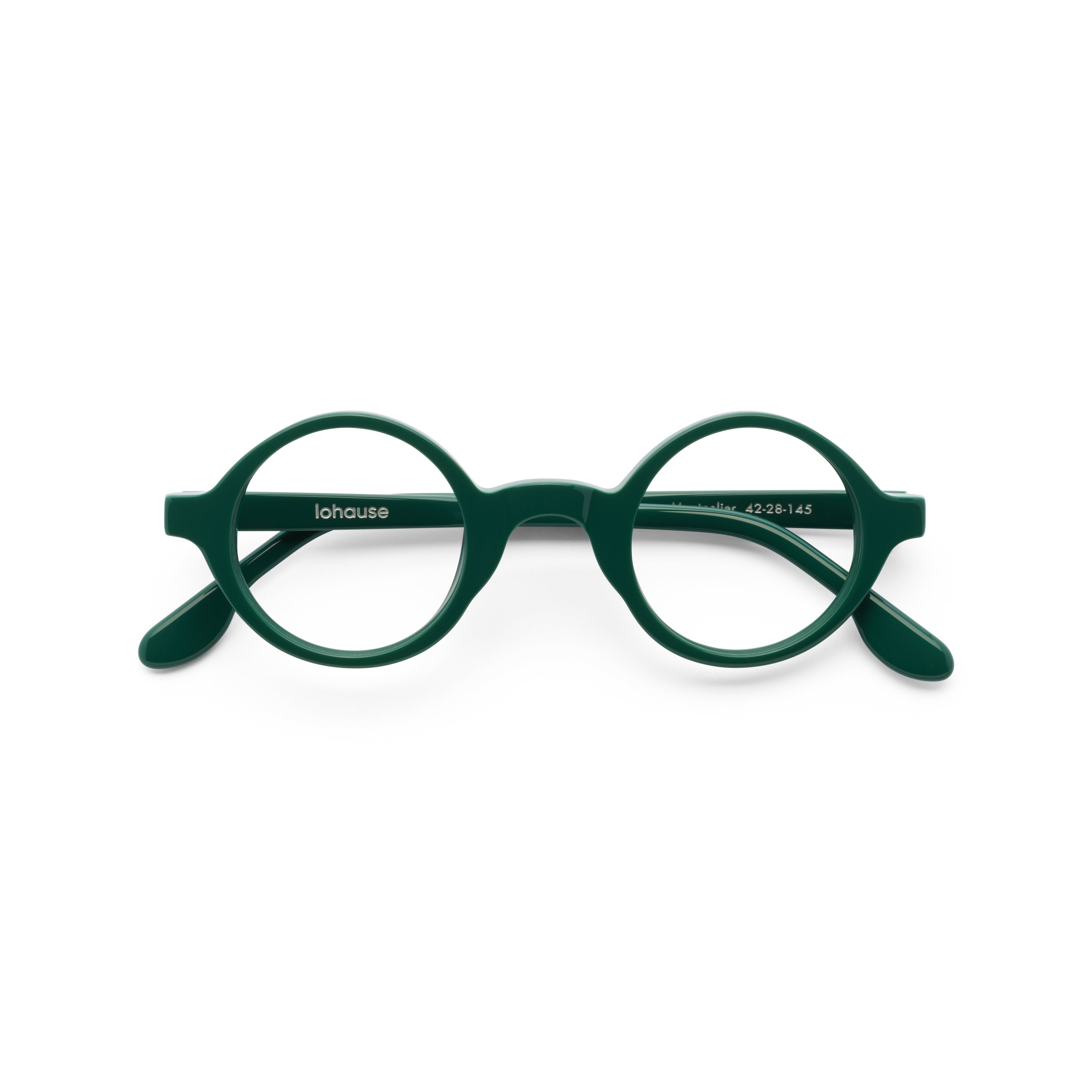 The Winston Montpelier — eyeglasses, Mazzucchelli 1849 acetate frame, round shape, Belgravia finish.