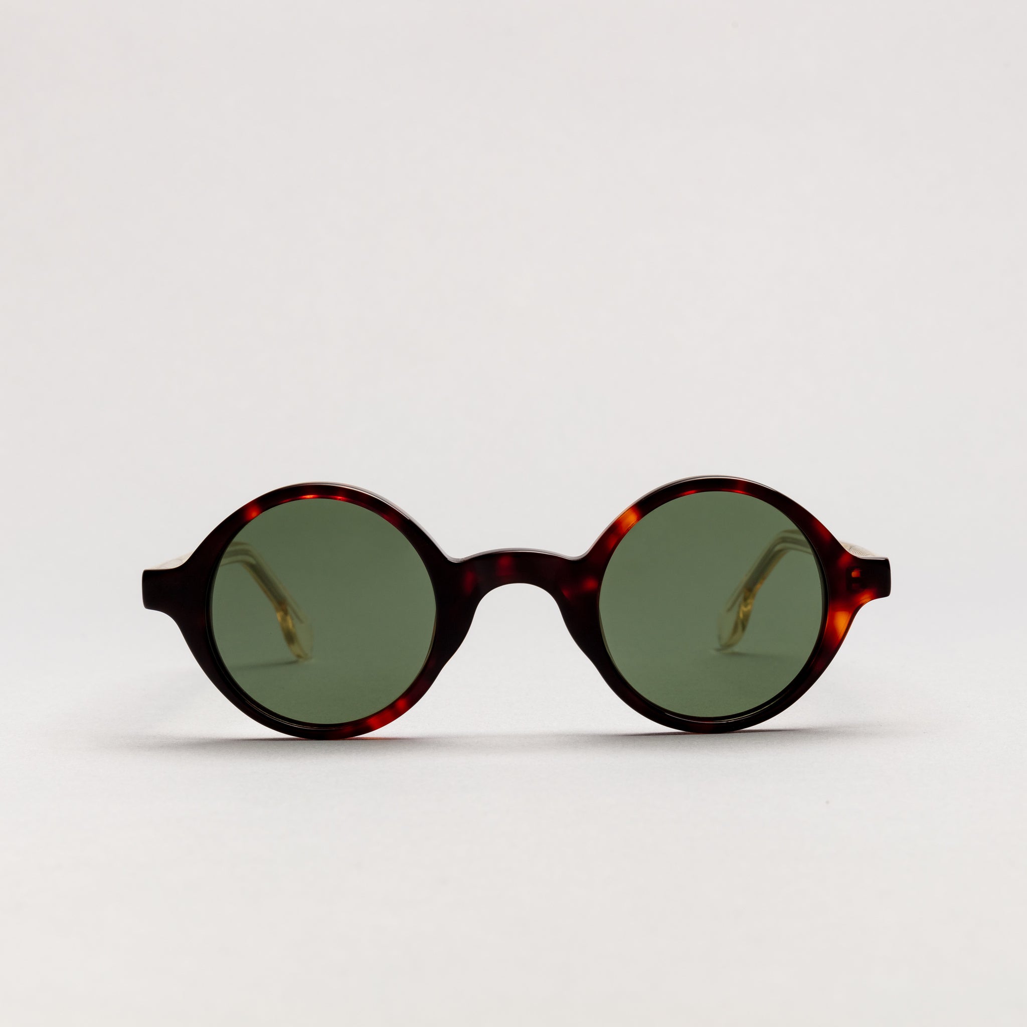 The Winston Paradox N2 Sunglasses — sunglasses, Mazzucchelli 1849 acetate frame, round shape, Paradox N2 pattern.