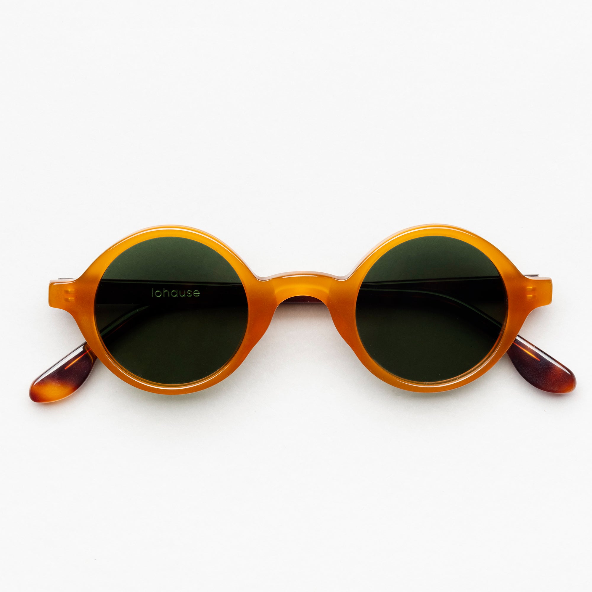 The Winston Paradox N3 Sunglasses — sunglasses, Mazzucchelli 1849 acetate frame, round shape, Paradox N3 pattern.