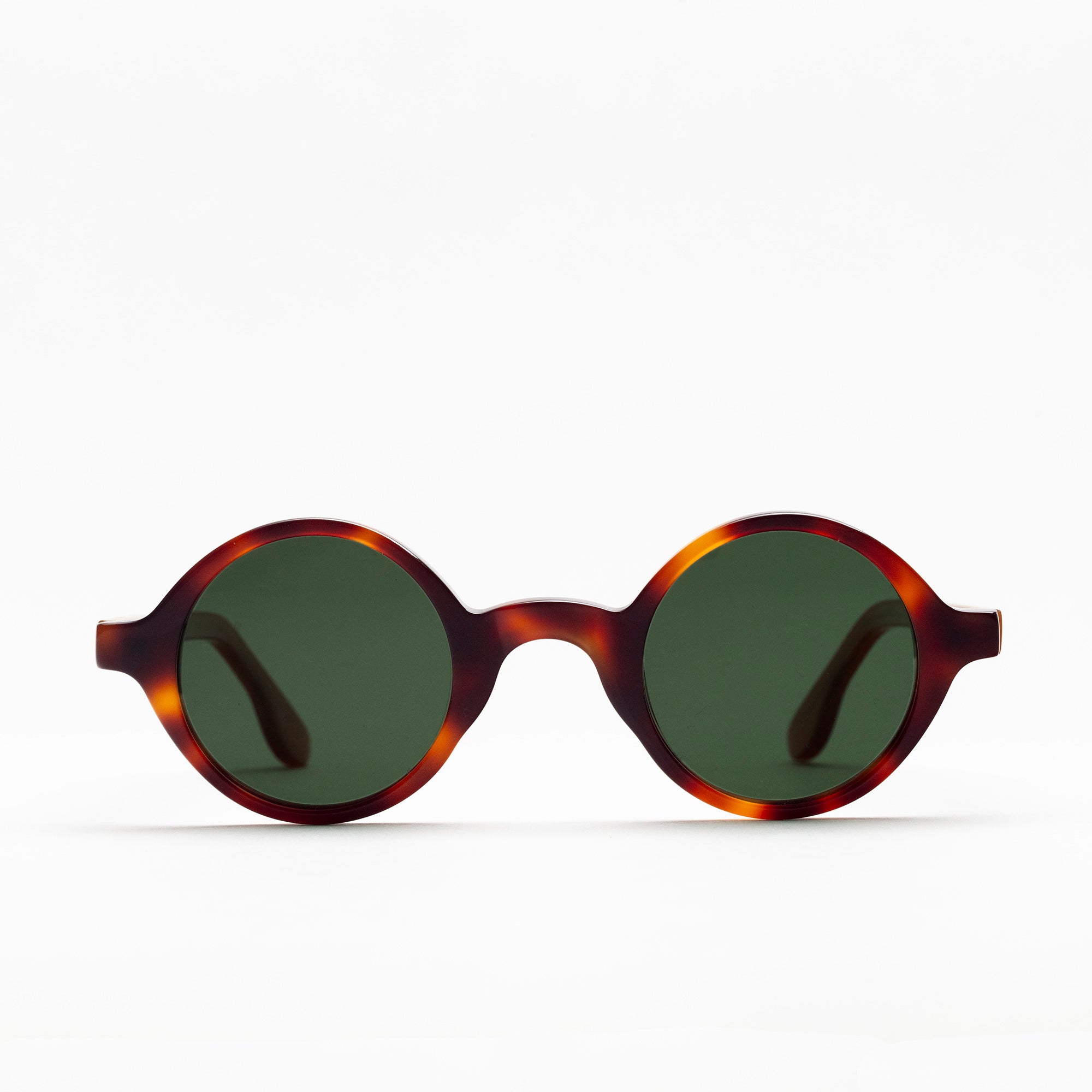 The Winston Paradox N4 Sunglasses — sunglasses, Mazzucchelli 1849 acetate frame, round shape, Paradox N4 pattern.
