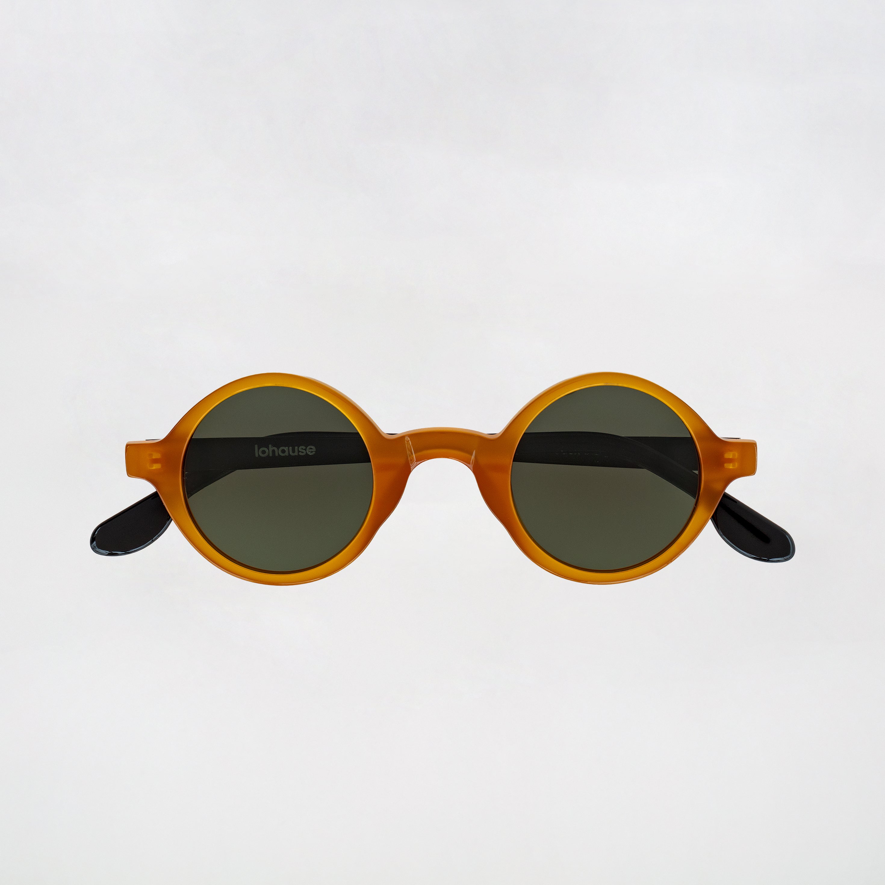 The Winston Paradox N5 Sunglasses sunglasses, Mazzucchelli 1849 acetate frame, round shape, Paradox N5 pattern.