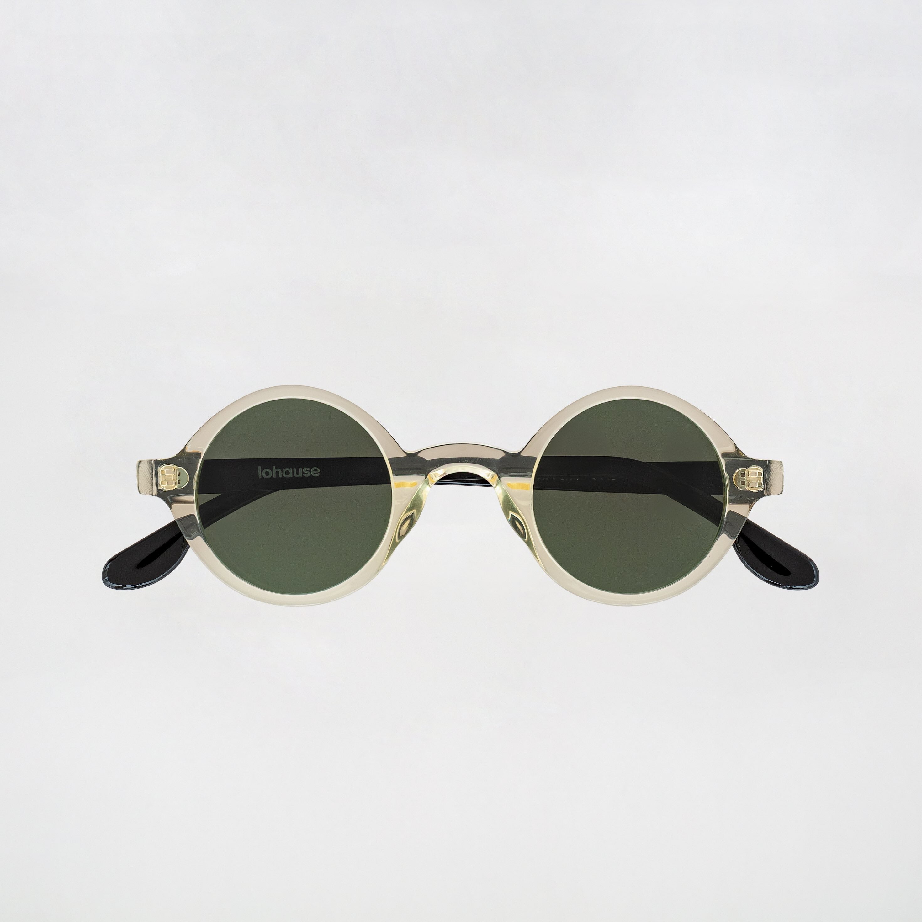 The Winston Paradox N6 Sunglasses — sunglasses, Mazzucchelli 1849 acetate frame, round shape, Paradox N6 pattern.