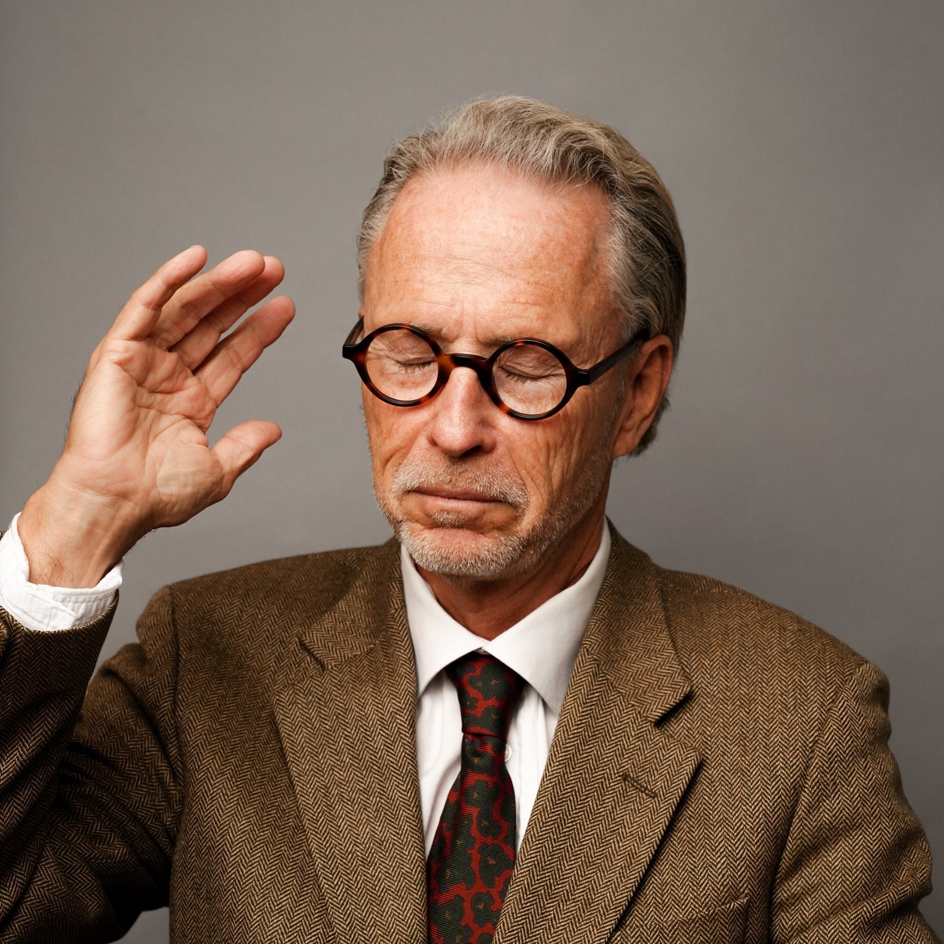 The Winston Tortoise — eyeglasses, Mazzucchelli 1849 acetate frame, round shape, in tortoise.