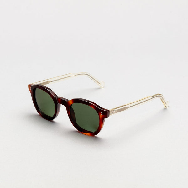 The Depp Paradox N4 Sunglasses lohause eyewear crafted from italian acetate.